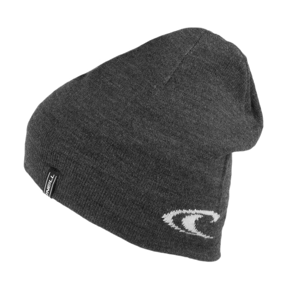 O'Neill Wendbare Beanie Mütze - Schwarz-Grau