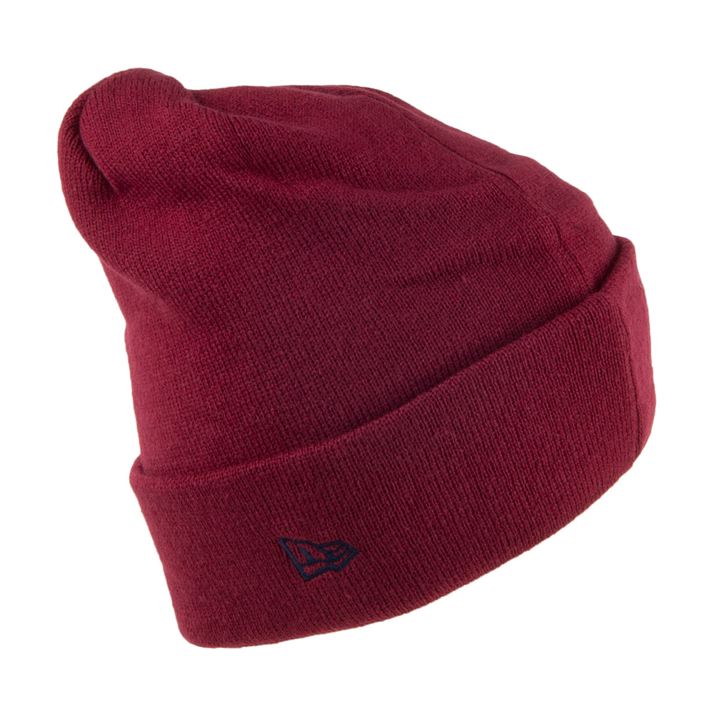 New Era Umschlag gestrickt Detroit Tigers Beanie Mütze - MLB League Essential - Kardinalrot