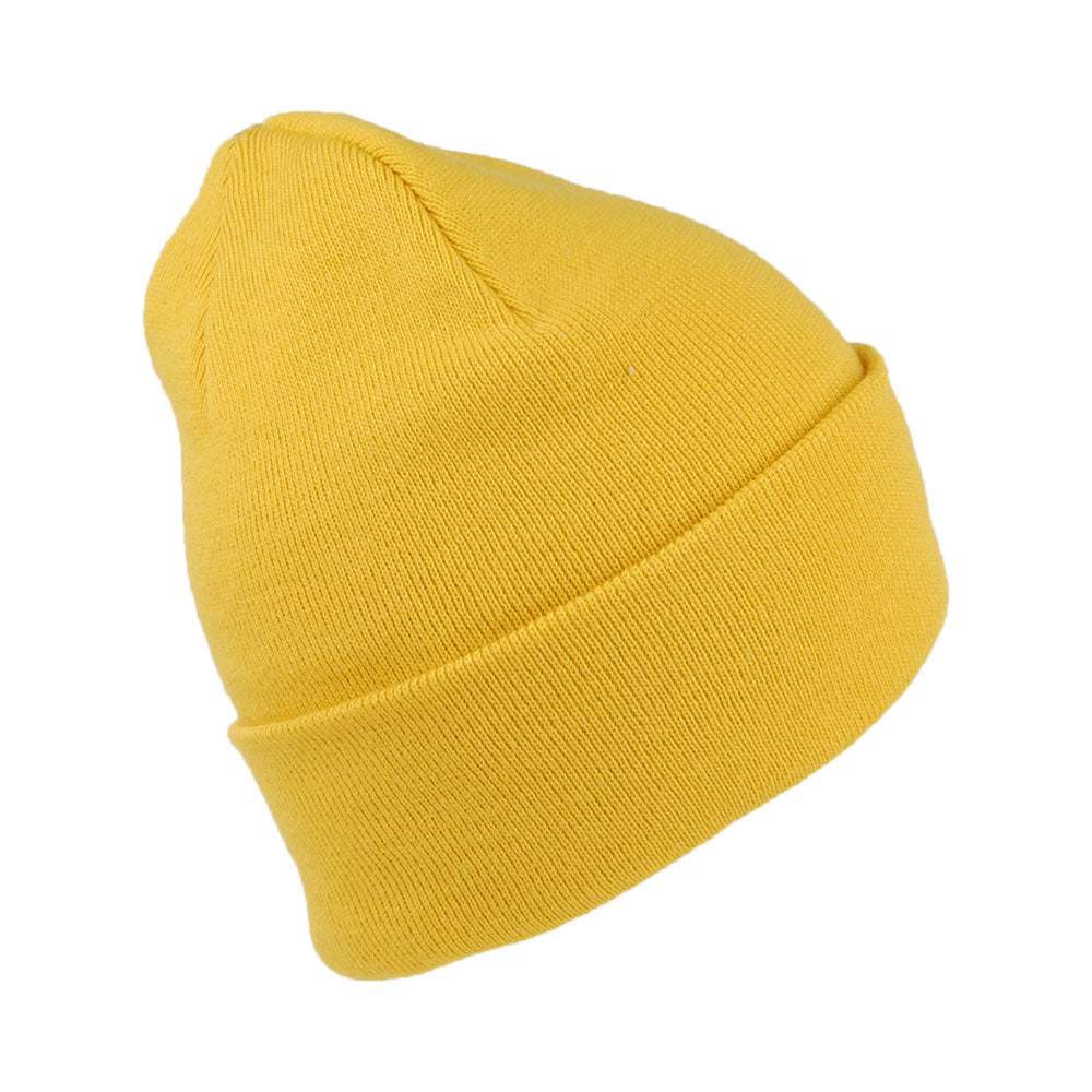 Levi's mit rotem Logo bestickte Beanie Mütze Slouchy - Gelb