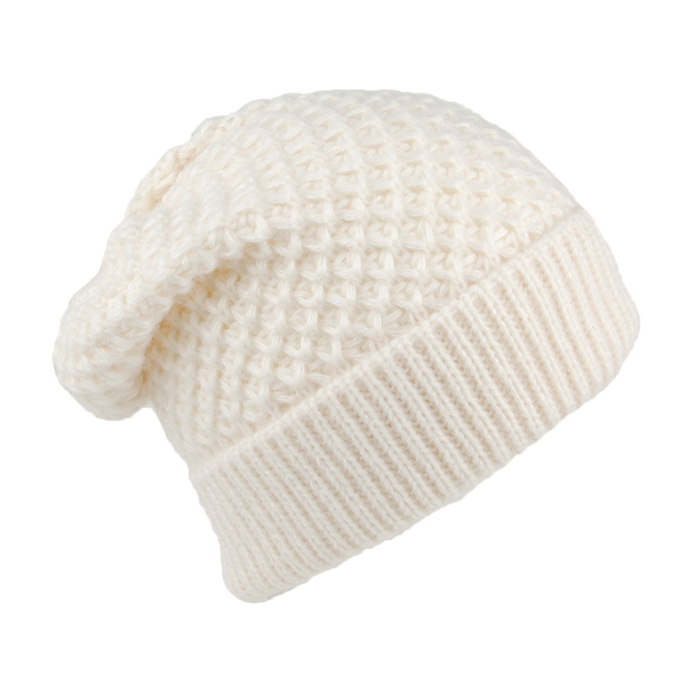 Levi's Classic Gestrickte Beanie Mütze - Creme