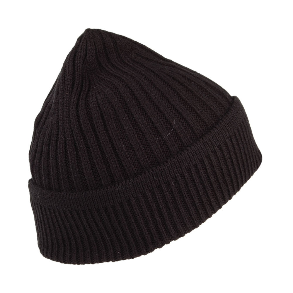 Timberland Beanie Mütze Solid Rib - Schwarz