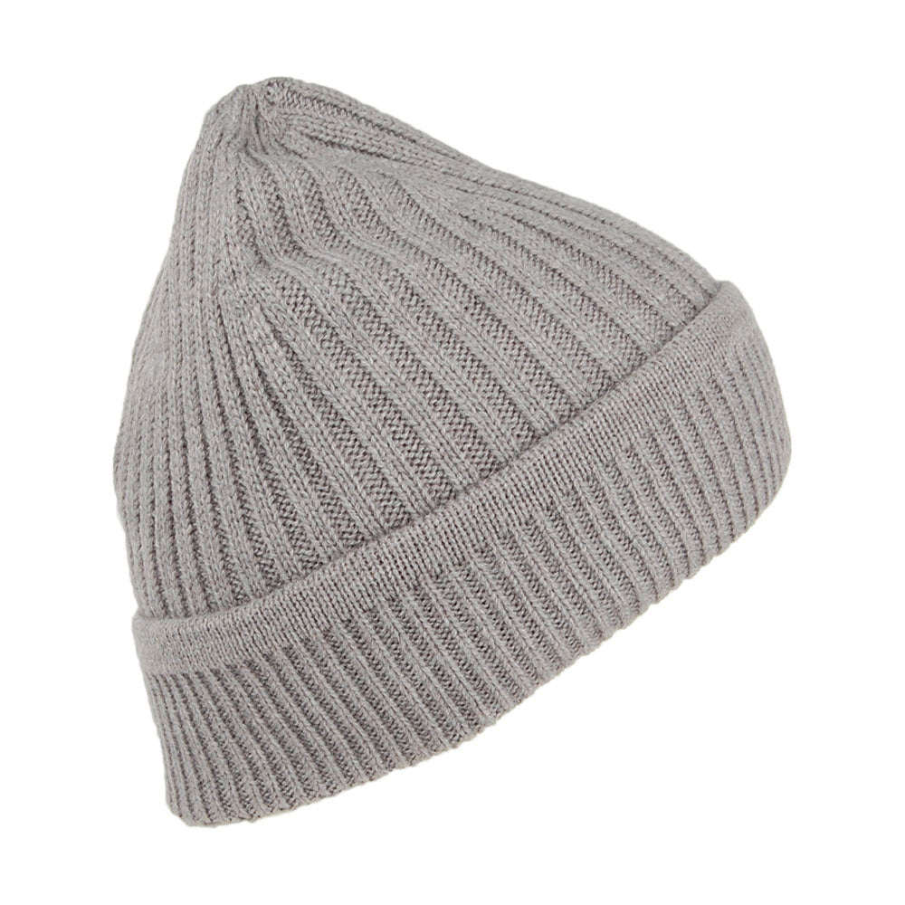 Timberland Beanie Mütze Solid Rib - Hellgrau