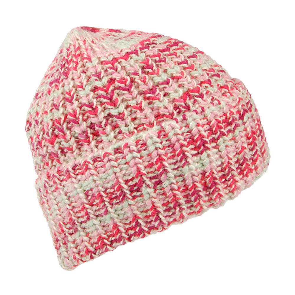 Barts Amelyn Space eingefärbte Beanie Mütze - Rosa-Minzgrün