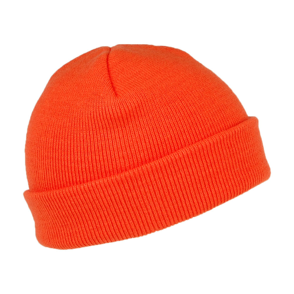 Carhartt WIP Stratus Short Watch Beanie Mütze - Orange