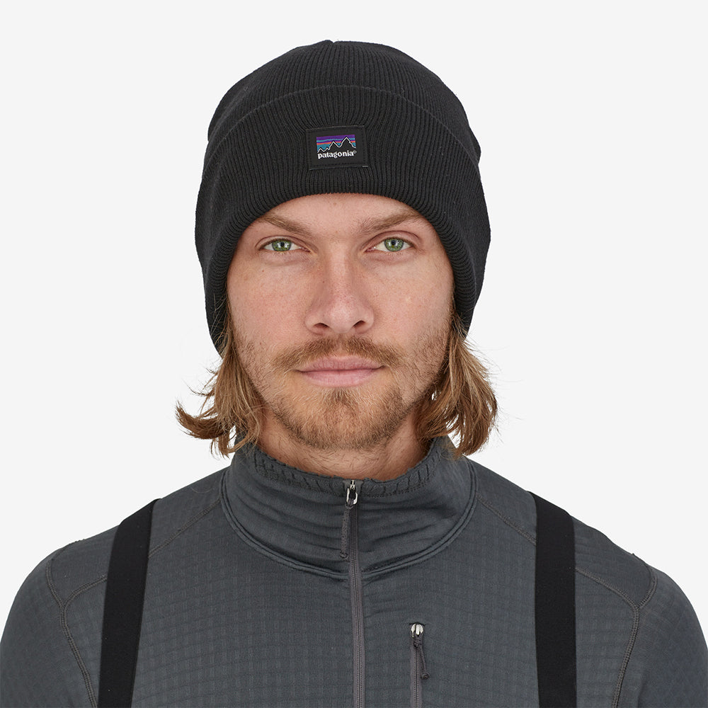 Patagonia Everyday Recycled Beanie Mütze - Schwarz