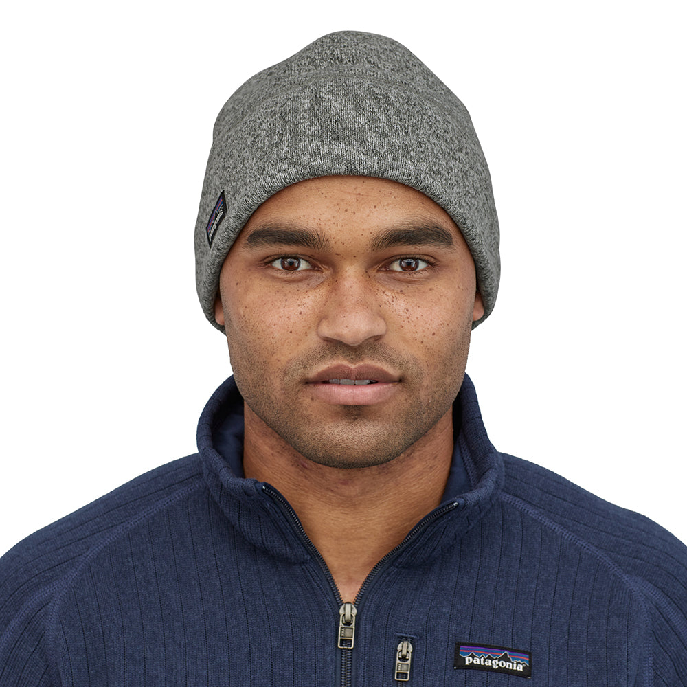 Patagonia Better Sweater Recycelte Beanie Mütze - Birke