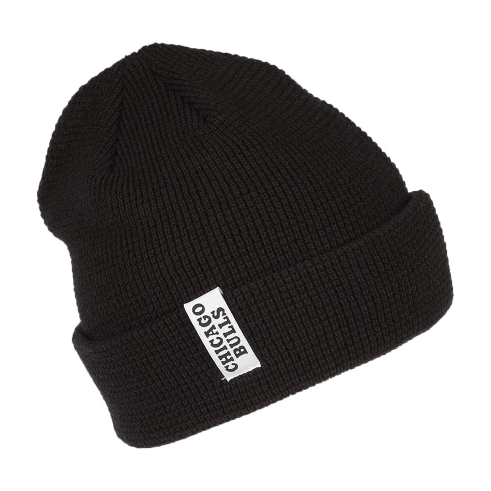 New Era Chicago Bulls Beanie Mütze NBA Team Cuff Knit - Schwarz