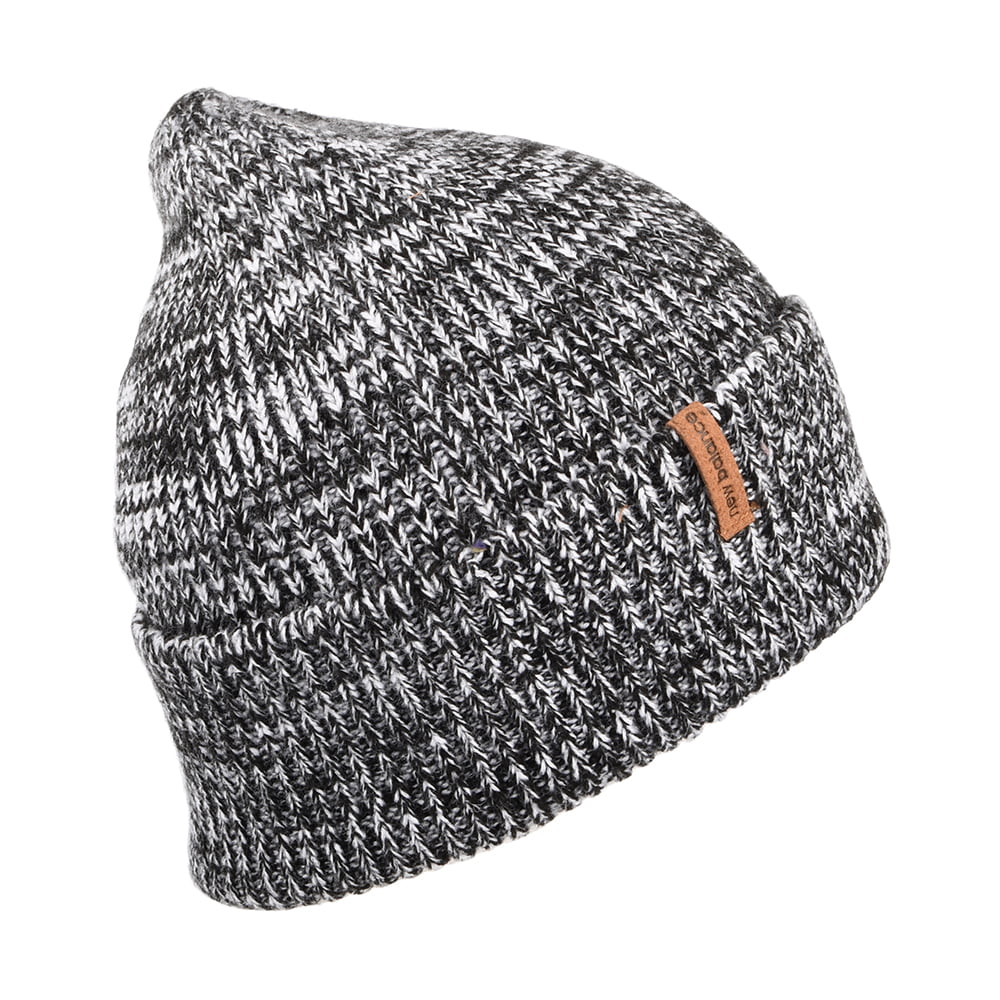 New Balance Watchman Beanie Mütze Meliert - Schwarz Meliert