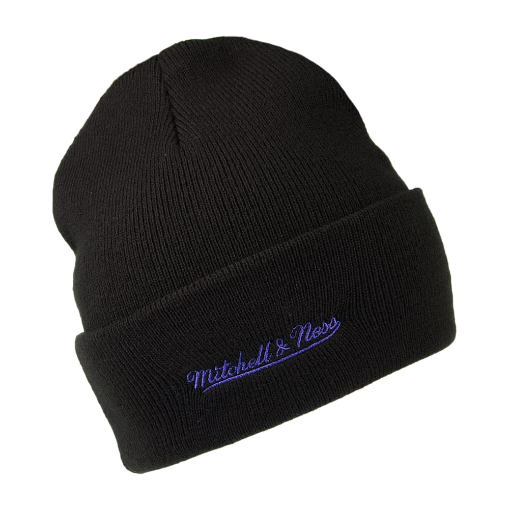 Mitchell & Ness Toronto Raptors Beanie Mütze NBA Team Logo Cuff Knit - Schwarz