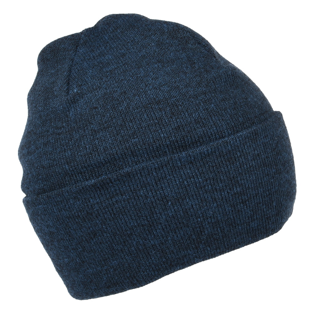 Levi's mit rotem Logo bestickte Beanie Mütze Slouchy - Marineblau