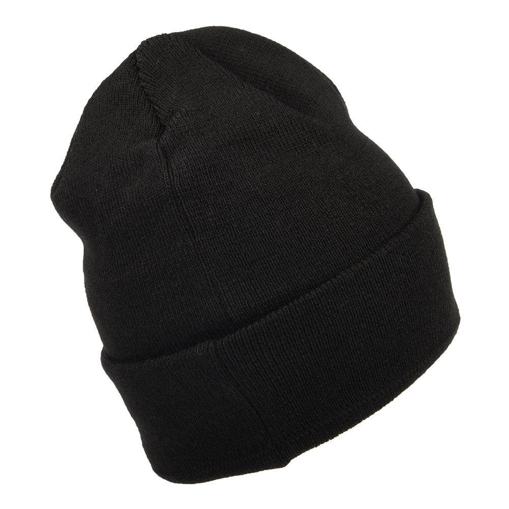 New Era New York Yankees Beanie Mütze - MLB League Essential Cuff Knit - Schwarz-Orange