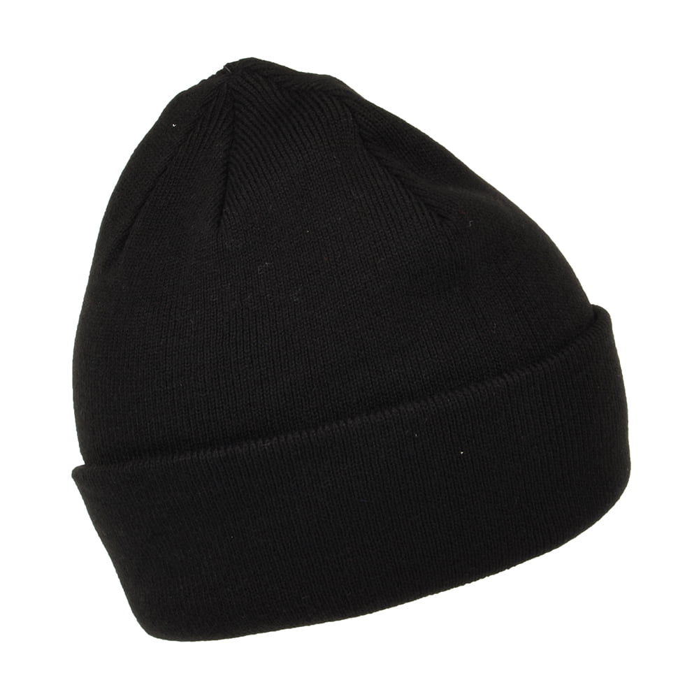 Hurley Icon mit Umschlag Beanie Mütze - Schwarz