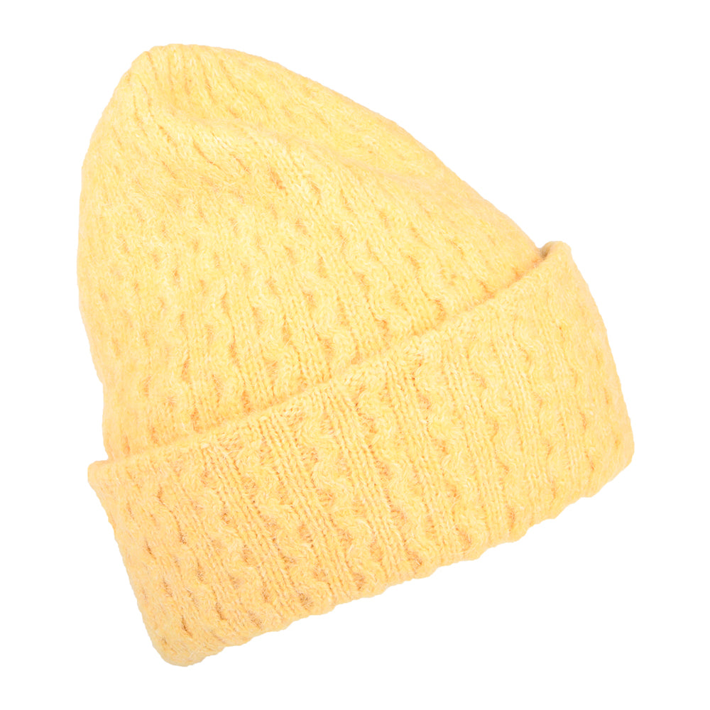 Barts Anye Recycled Beanie Mütze - Senfgelb
