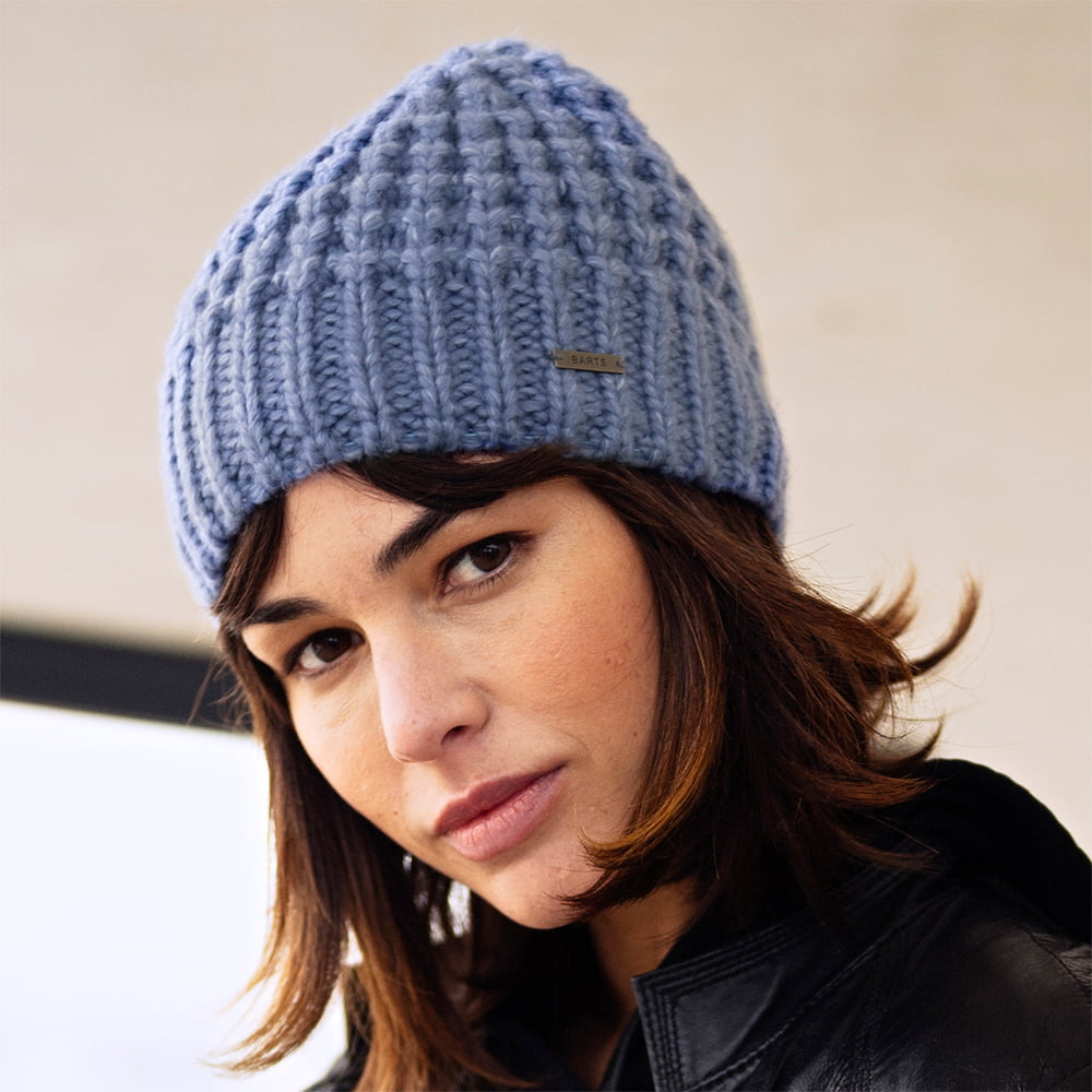 Barts Ammelie Beanie Mütze - Rauchblau