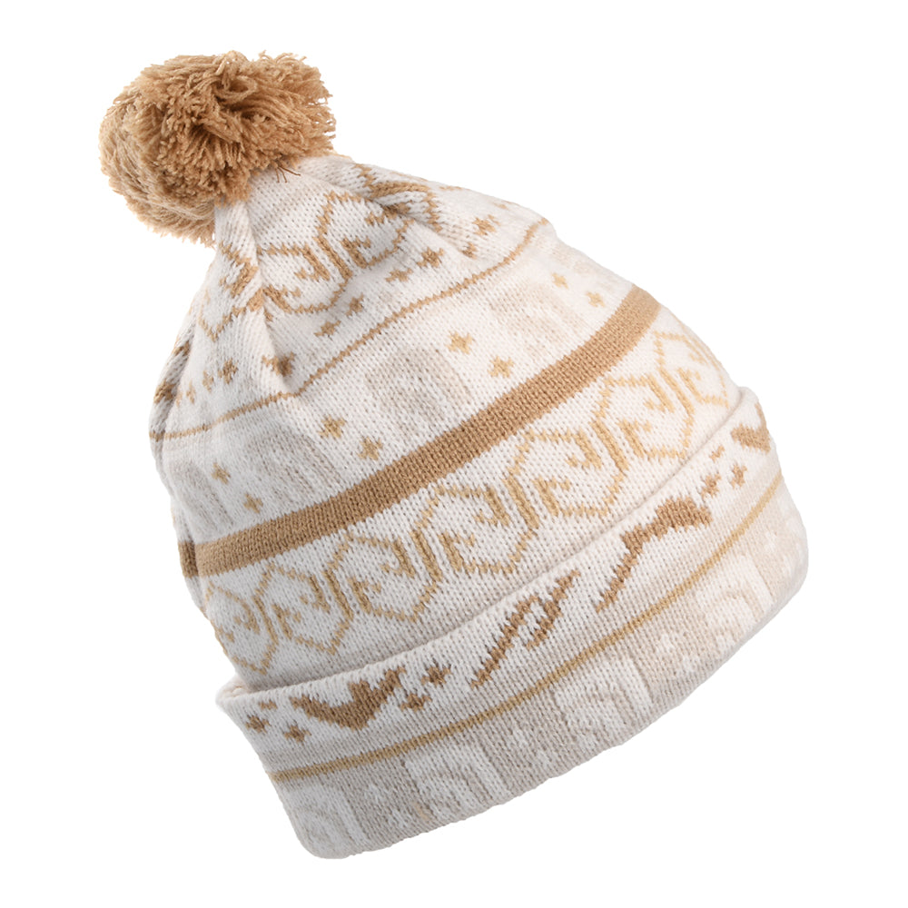 The North Face Bommelmütze Fair Isle - Beige