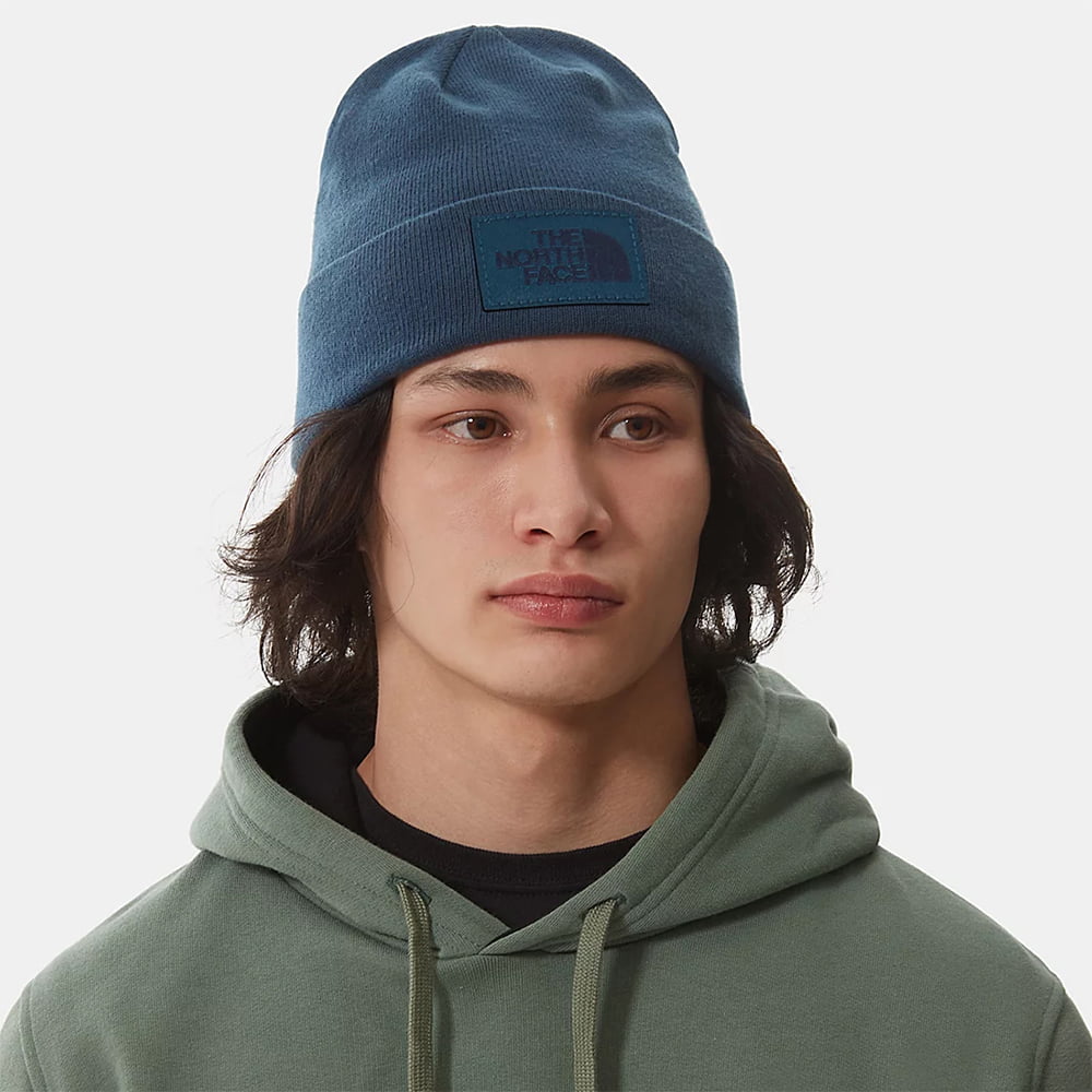 The North Face Dock Worker Beanie Mütze Recycled - Blau