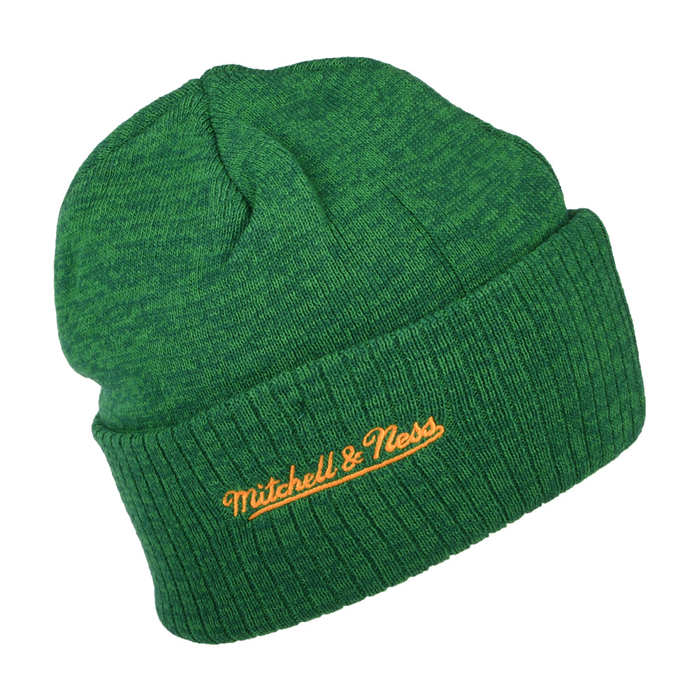 Mitchell & Ness Milwaukee Bucks Beanie Mütze - NBA Fandom Knit HWC - Grün