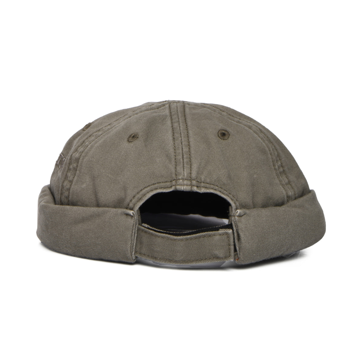 Stetson Docker Beanie Mütze aus Baumwolle - Olivgrün