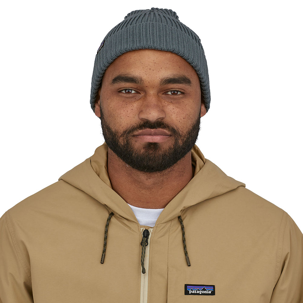 Patagonia Fishermans gerollt Beanie Mütze - Grau