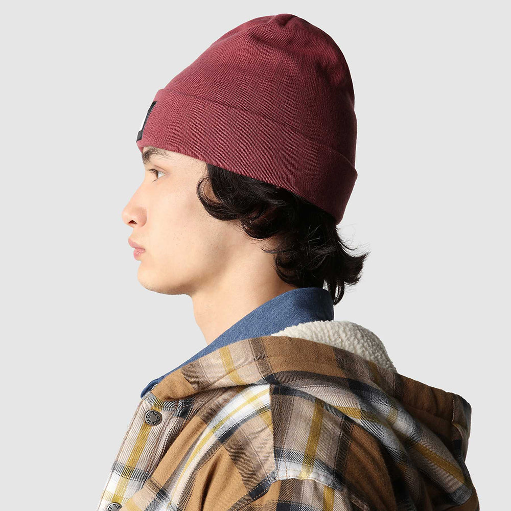The North Face Dock Worker Beanie Mütze Recycled - Pflaume