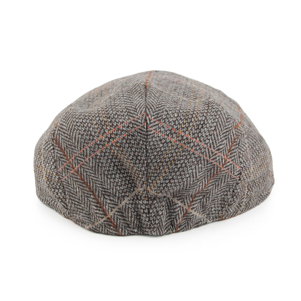 Jaxon & James Baby Tweed Schiebermütze - Braun-Grau