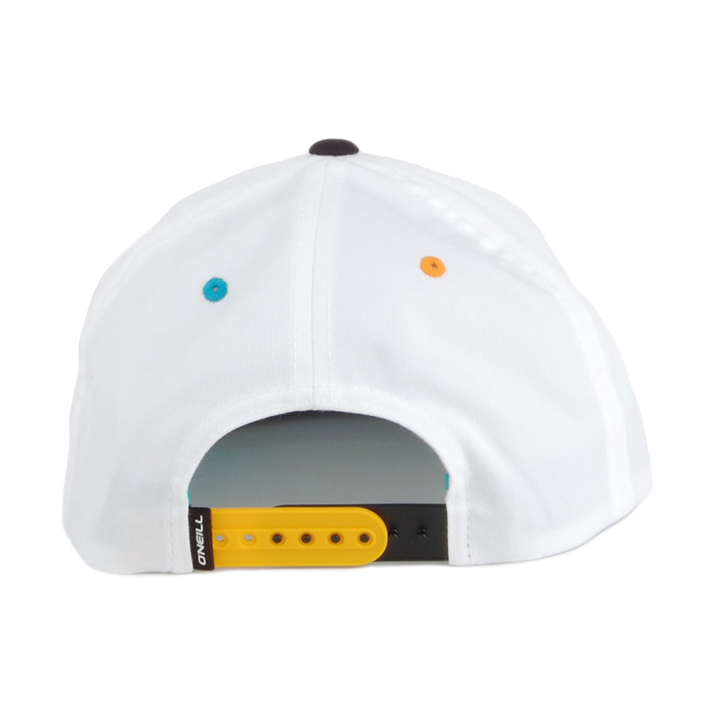 O'Neill Kinder Stamped Snapback Cap - Weiß-Schwarz