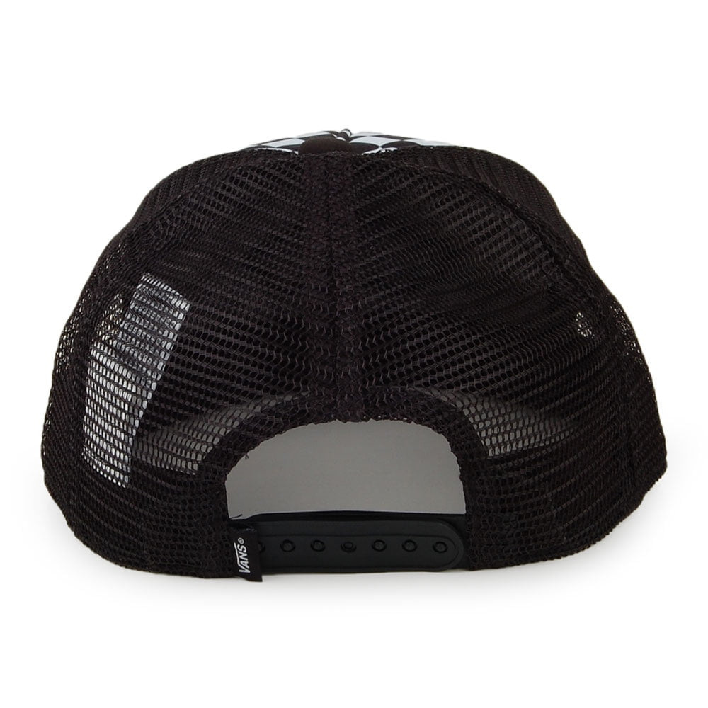 Vans Kinder Schachbrett Trucker Cap Classic Patch - Schwarz-Weiß