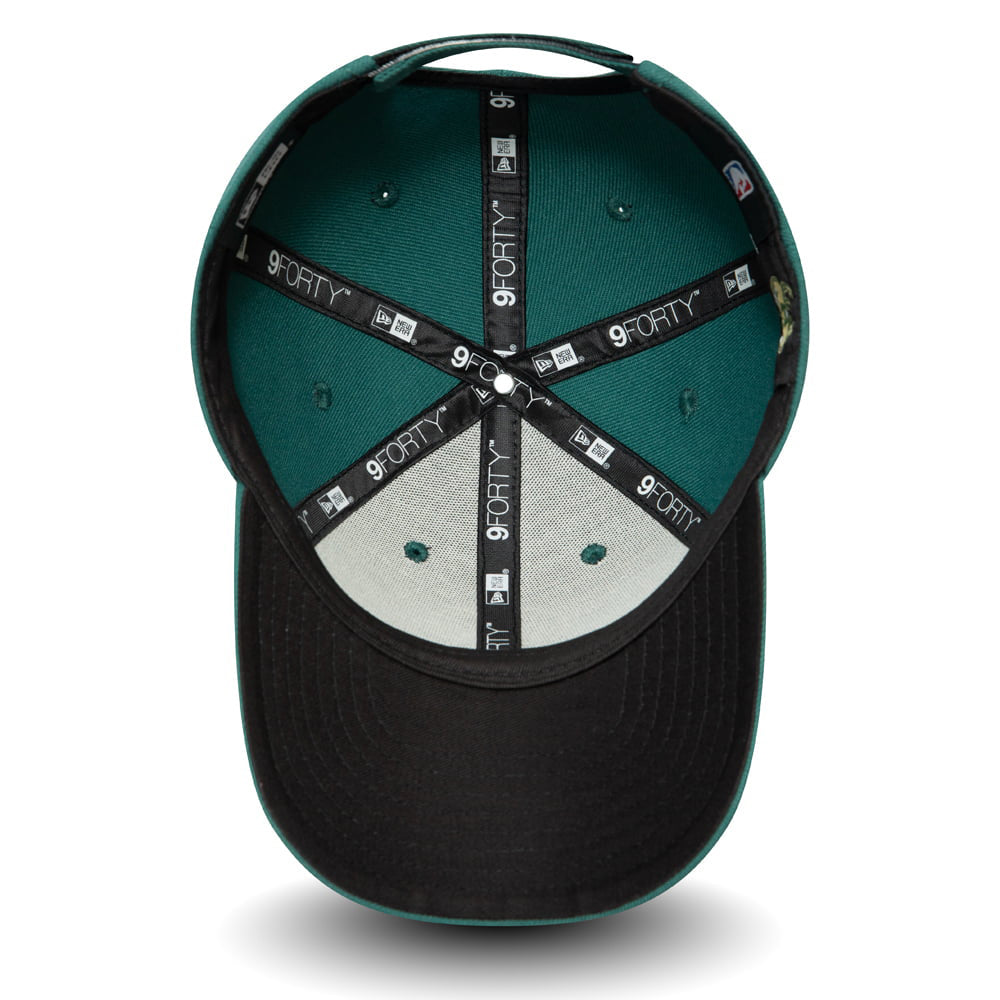 New Era Kinder 9FORTY Milwaukee Bucks Baseball Cap - NBA The League - Kieferngrün