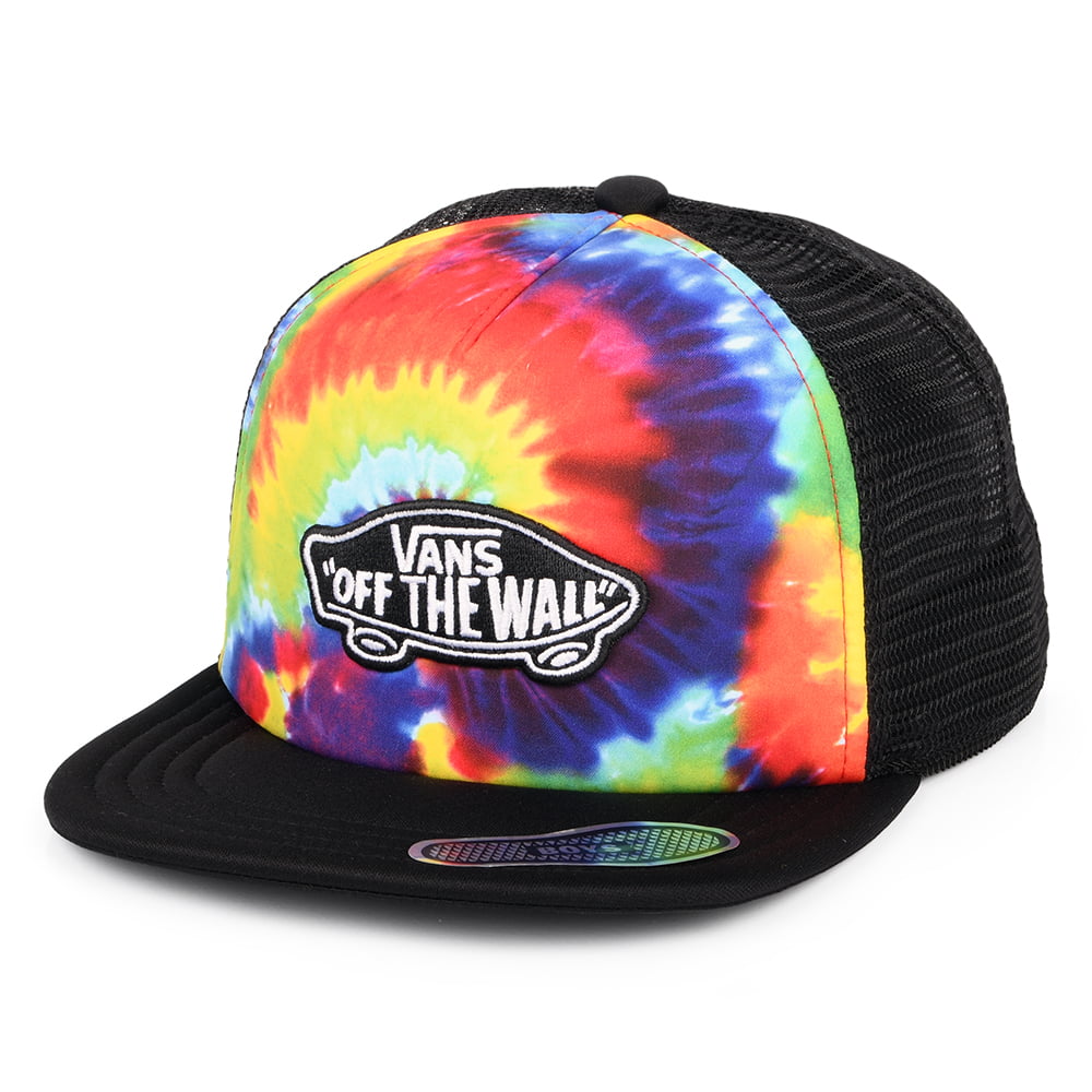 Vans Kinder Classic Patch Trucker Cap Spiral Tie Dye - Mehrfarbig