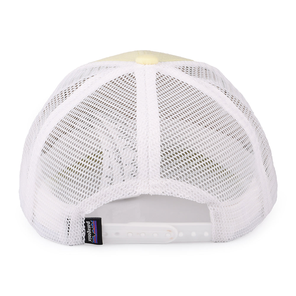 Patagonia Kinder Camp With Friends Trucker Cap aus organischer Baumwolle - Hellgelb