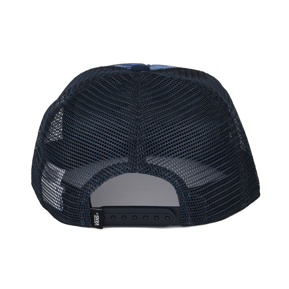 Vans Kinder Classic Patch Flame Trucker Cap - Blau