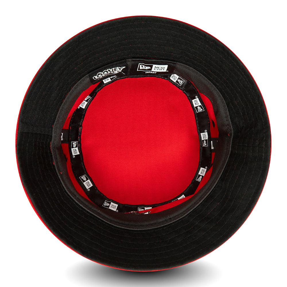 New Era Baby Sylvester Fischerhut - Chibi Looney Tunes - Scharlachrot