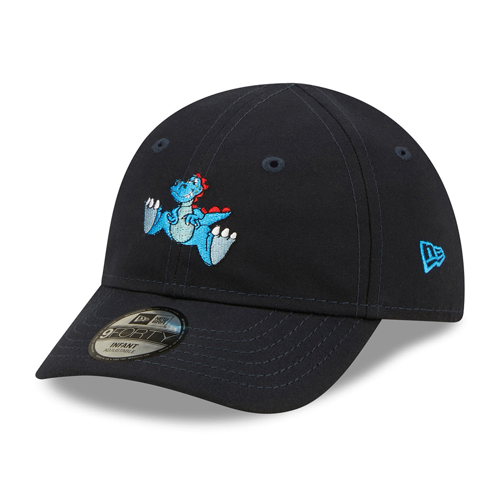 New Era Baby 9FORTY Repreve Baseball Cap - Dino - Marineblau