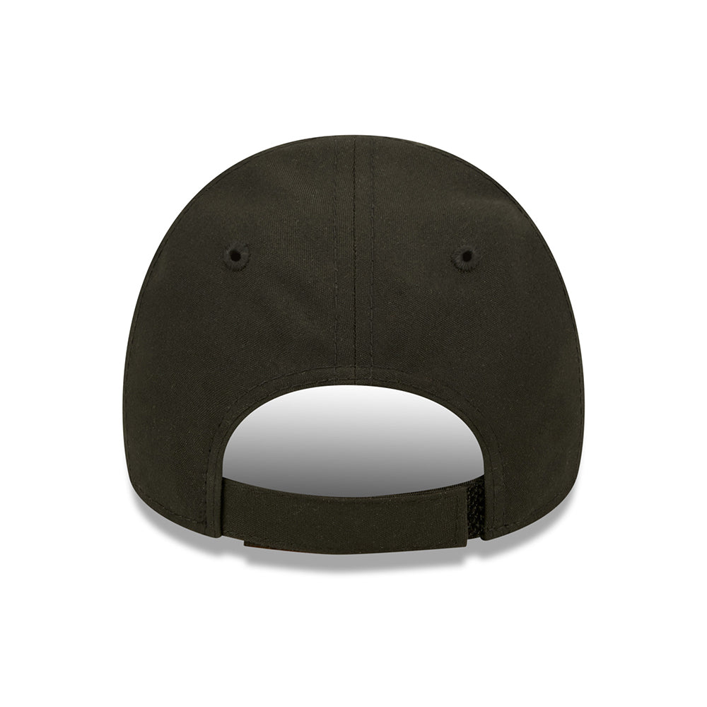 New Era Kinder 9FORTY Repreve Baseball Cap - Dino - Schwarz