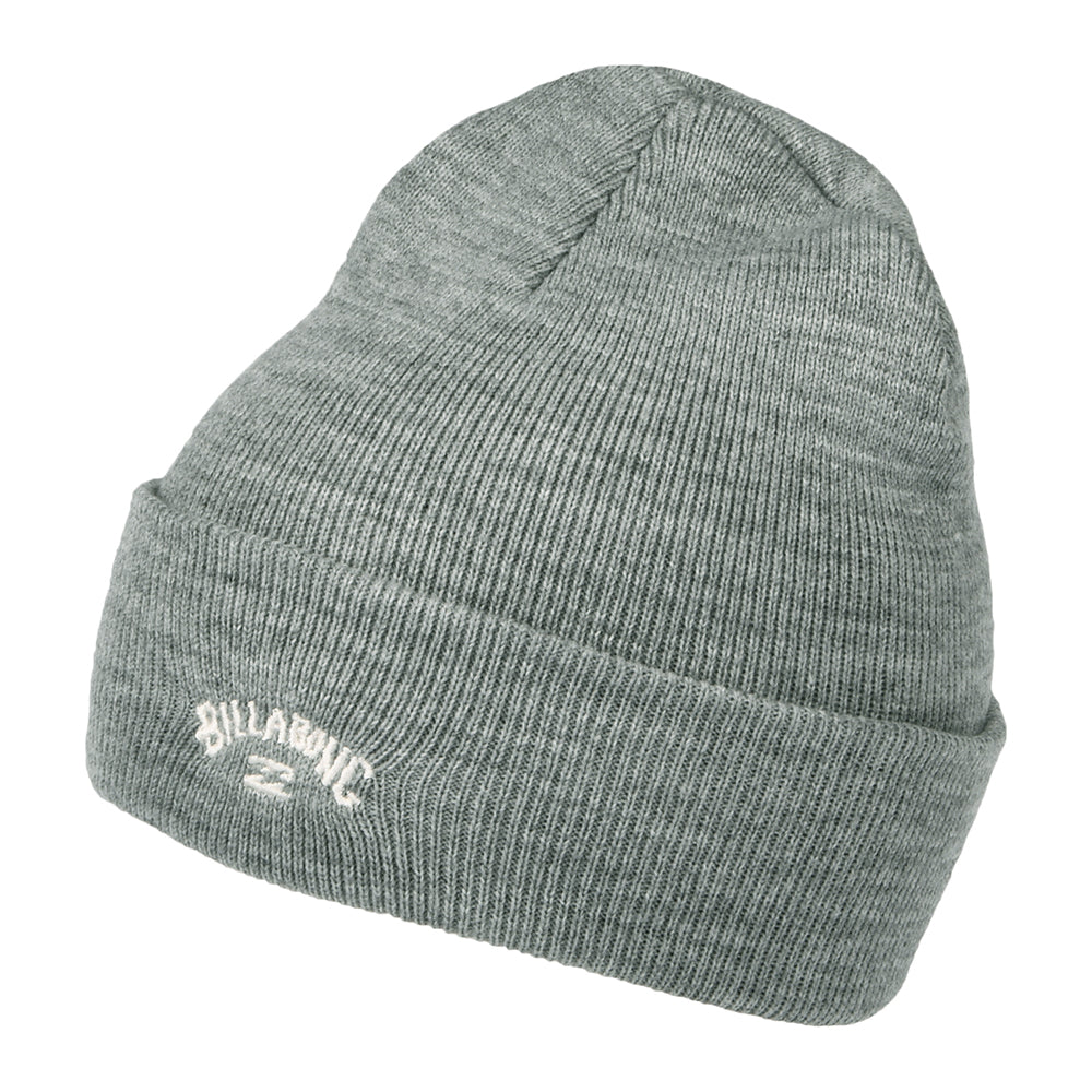 Billabong Arch Cuffed Beanie Mütze - Meliertes Grau