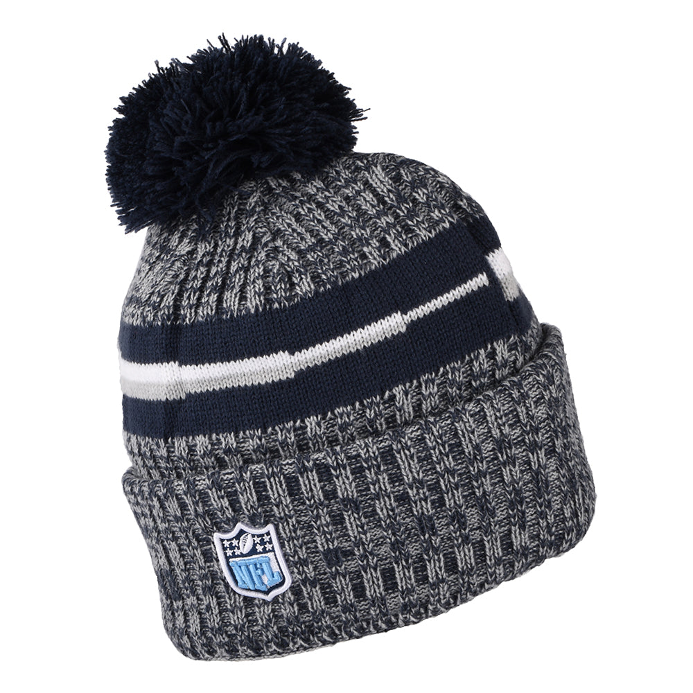 New Era Tennessee Titans Bommelmütze NFL Sideline Sport Knit - Blau