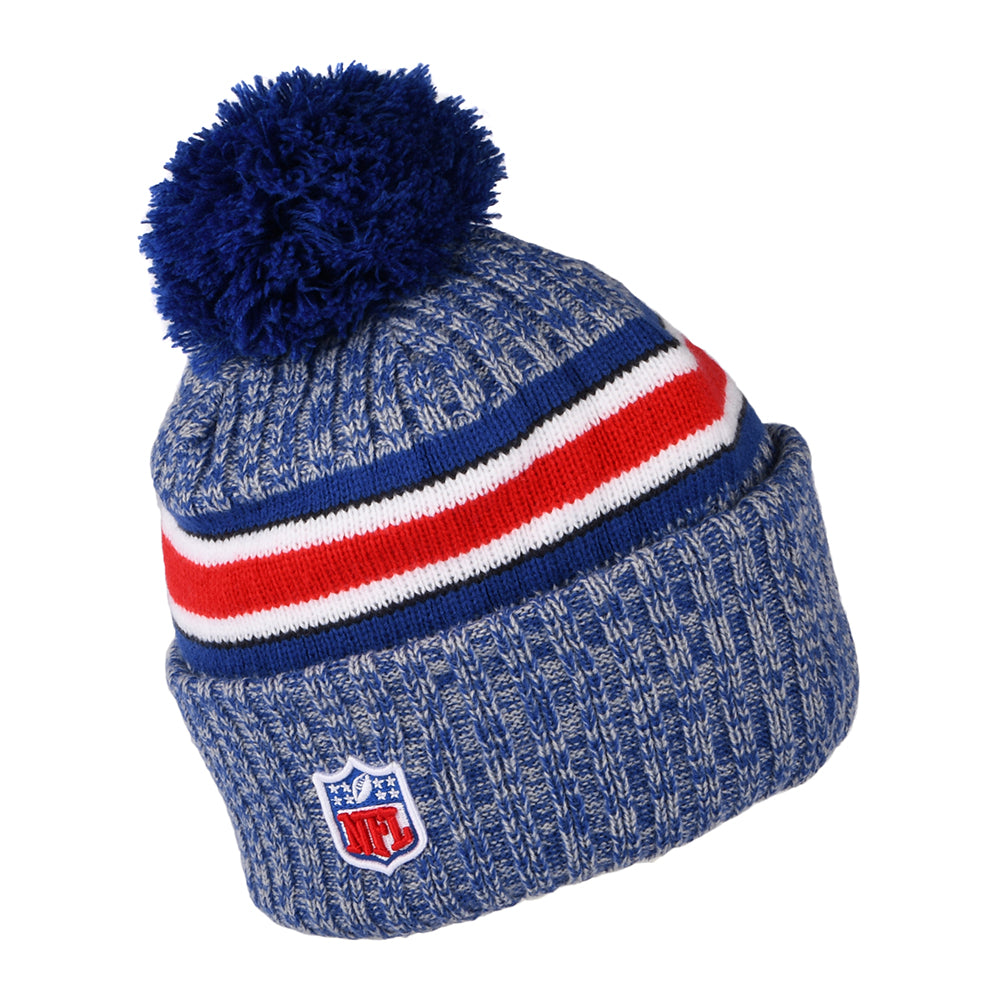 New Era Buffalo Bills Bommelmütze NFL Sideline Sport Knit - Blau-Rot