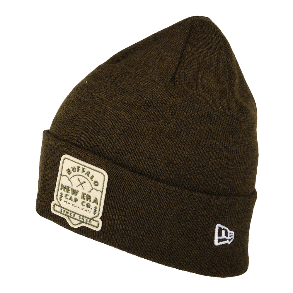 New Era Polylana Cuffed Beanie Mütze - Braun