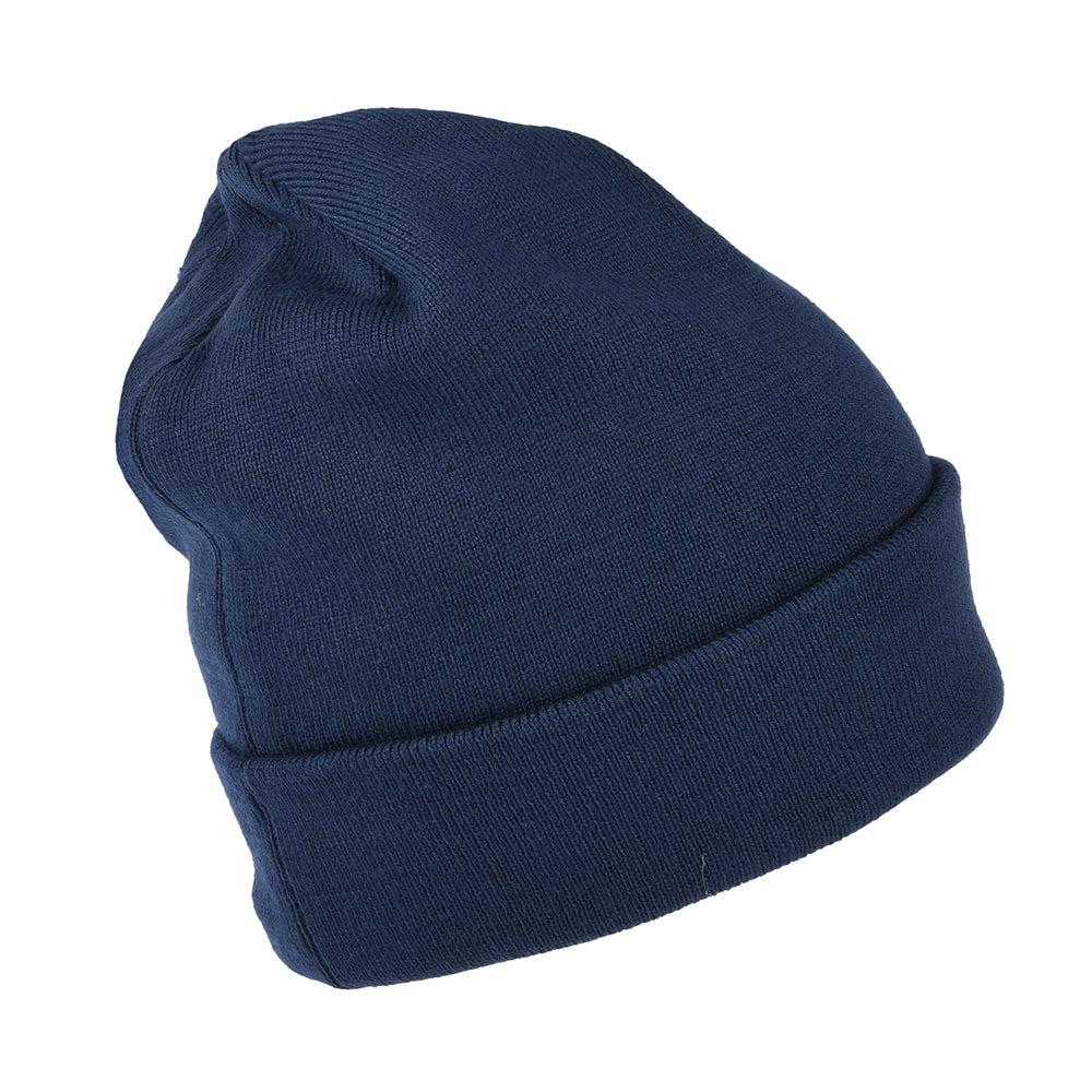 Nike Golf Swoosh mit Umschlag Beanie Mütze - Marineblau-Silber