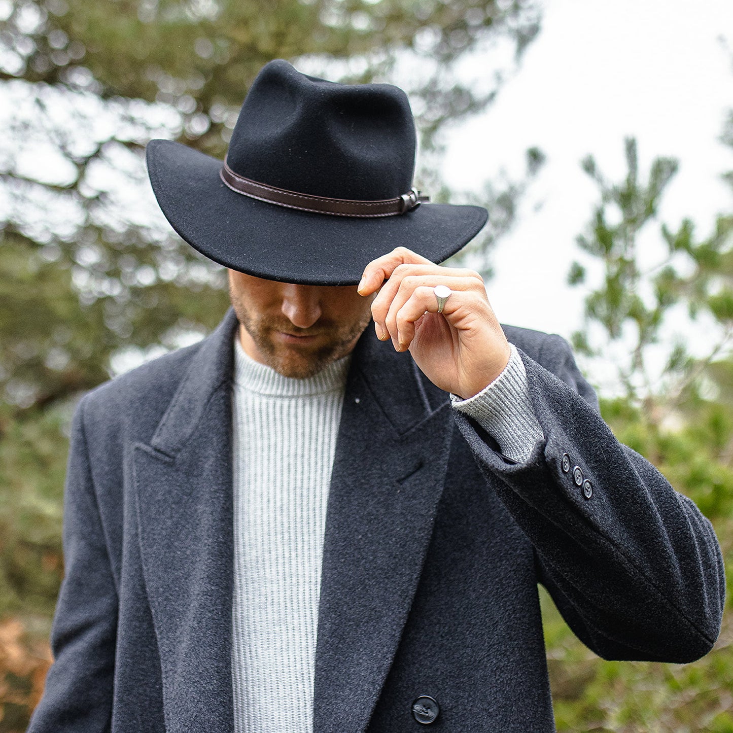 Jaxon & James Crushable Outback Cowboyhut Schwarz Großhandel