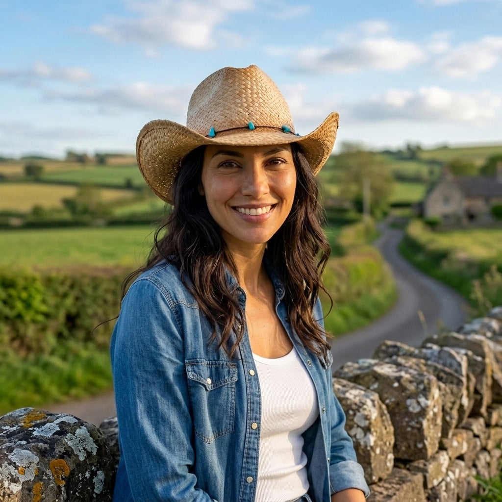 Sur la Tete Calamity Cattleman Cowboy Hut Großhandel