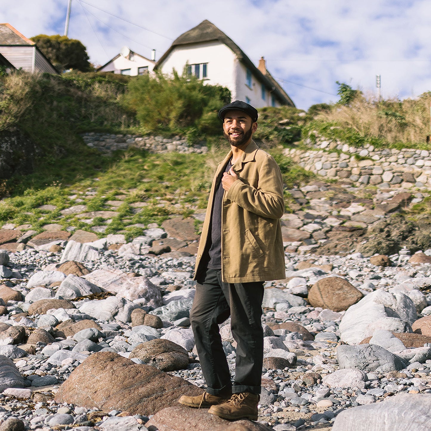 Jaxon & James Harlem Ballonmütze - Schwarz Großhandel