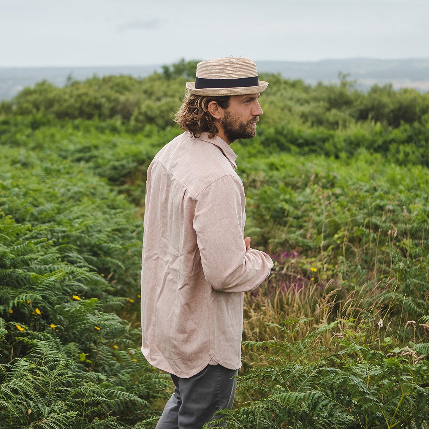 Jaxon & James Diamond Crown Porkpie Toyo Strohhut Natur Großhandel