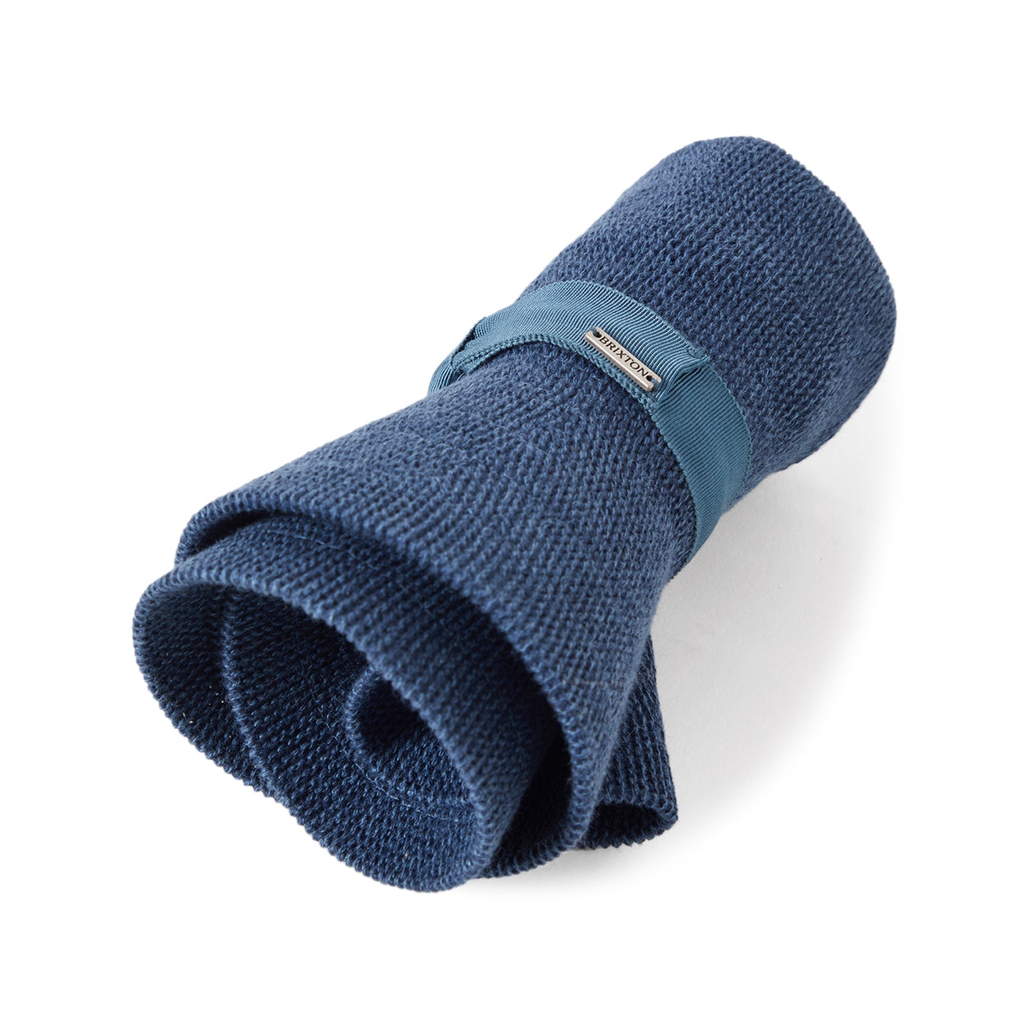 Brixton Lyons Gestrickt Knautschbarer Fedora Hut - Dunkelblau