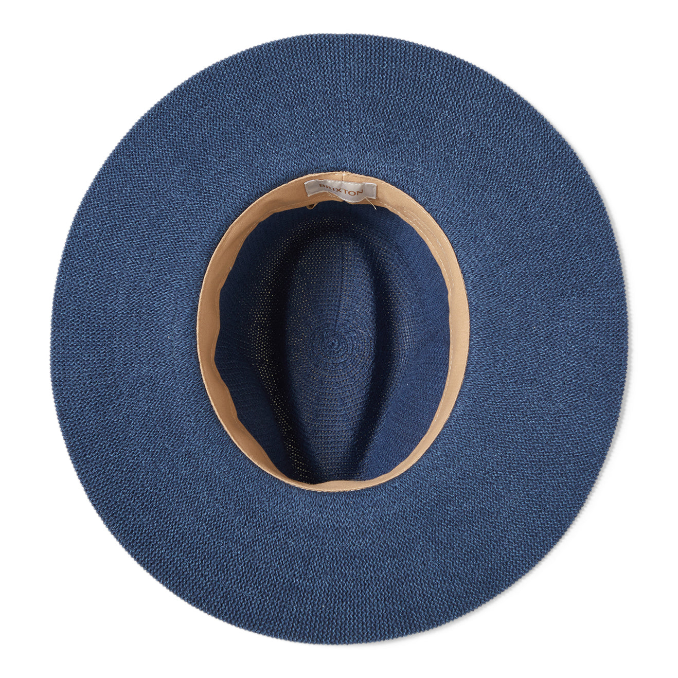 Brixton Lyons Gestrickt Knautschbarer Fedora Hut - Dunkelblau