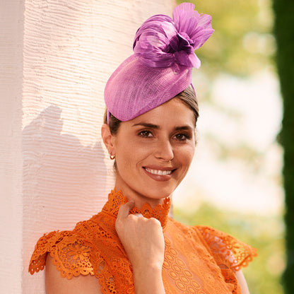 Failsworth Eleanor Blumen Pillbox Hut - Magnolie