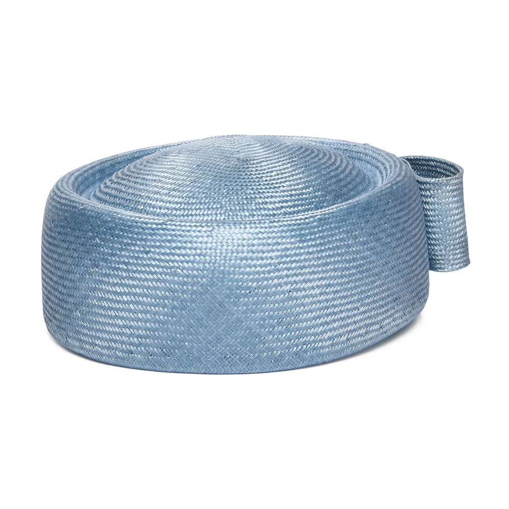 Whiteley Jackie O Pillbox Hut aus Stroh - Glockenblume