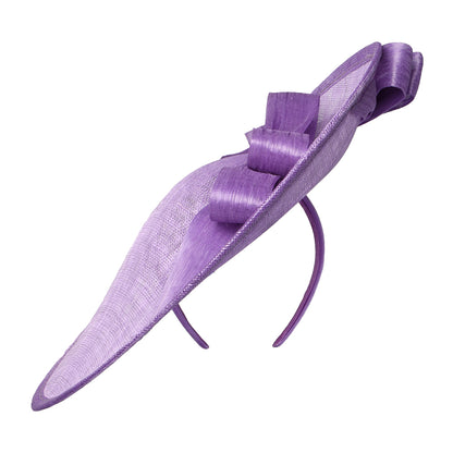 Failsworth Kathryn Scheiben Fascinator - Veilchenblau