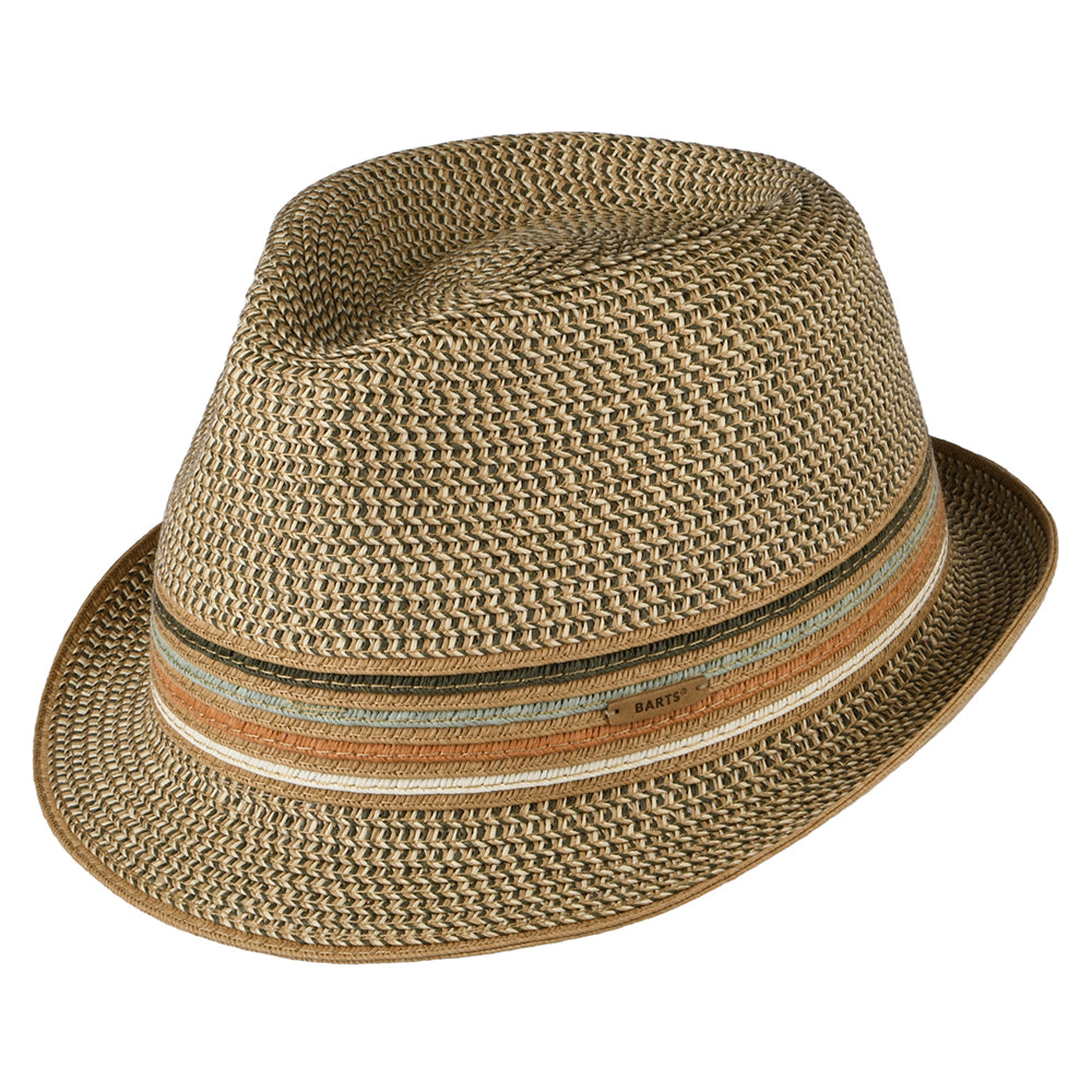Barts Fluoriet Sommer Trilby Hut - Khaki
