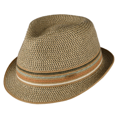 Barts Fluoriet Sommer Trilby Hut - Khaki